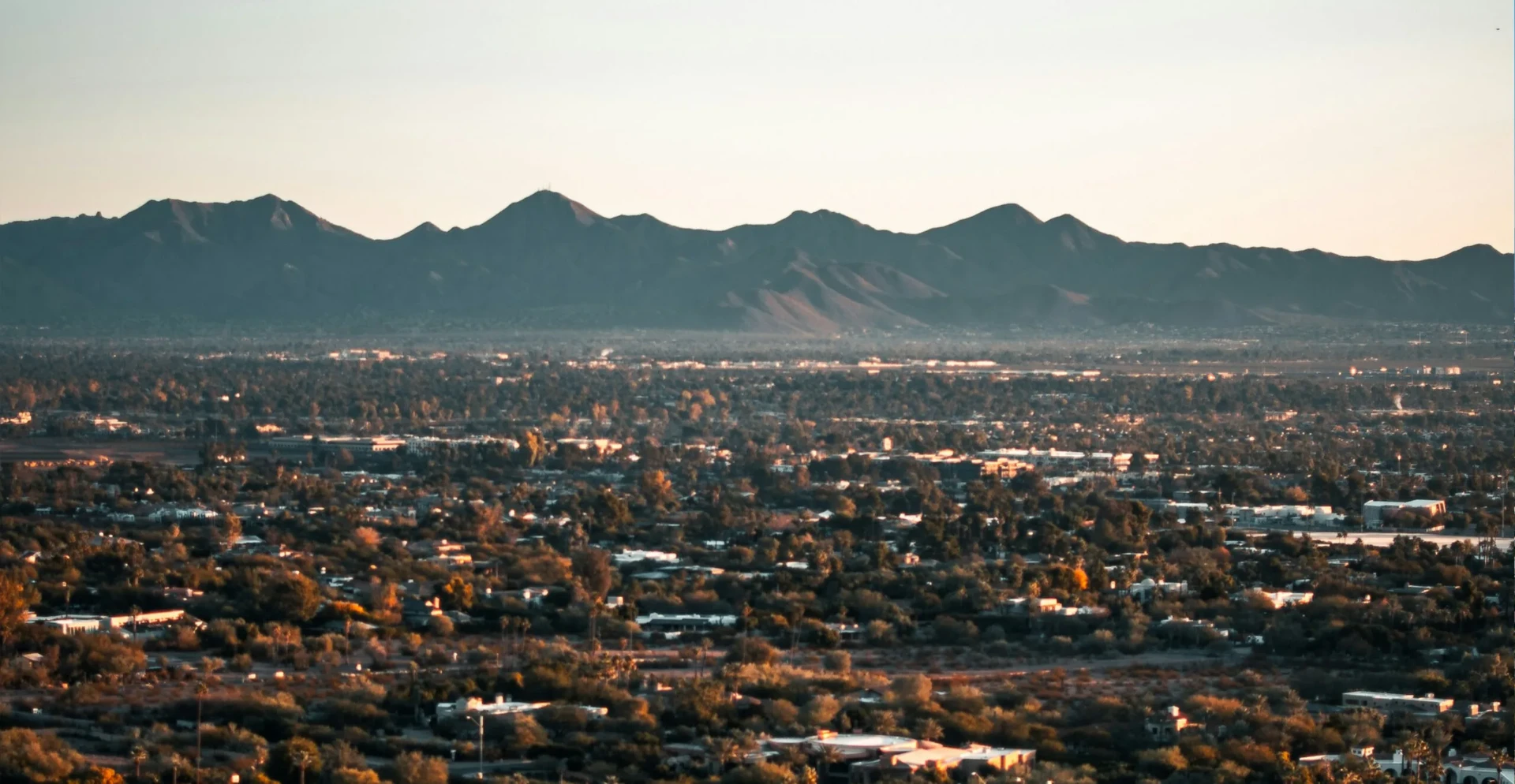 Phoenix Valley at golden hour